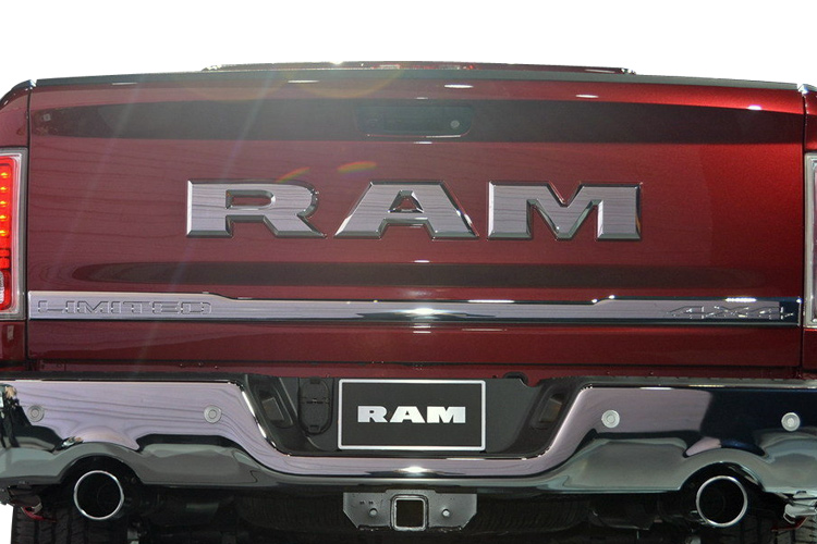 Mopar OEM Chrome "RAM" Tailgate Letters - Click Image to Close